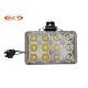 Energy Saving Square LED Lights For Excavator / Offroad Truck Fog Light