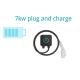 0.7m Cable 3 Phase Wall Mounted Electric Car Charger LEVEL 2 MODE 2