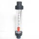 Anti Corrosion UPVC PVC Flowmeter Plastic Tube Rotameter