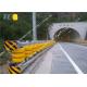 High Security Rolling Guardrail Barrier Impact Resistance Eco Friendly