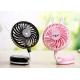 Mini Foldable Battery Operated Table Fan , Rechargeable Table Fan With Built In Battery