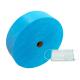 High Strenght Spunlace Non Woven Fabric Fast Delivery Smooth Bright Blue Color