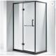 Freestanding Hinge Walk In Bathroom Shower Cabins 8mm Tempered Glass With Frame