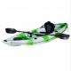 Single Seat One Person 9FT Fishing Sit On Top Canoe LLDPE Plastic Kayak