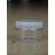 70G & 70ML PET Round Cosmetic Packaging/Cream Jar /Aluminum Jars With Screw Cap