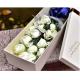 Multi Color Paper Packaging Boxes For Flower Glossy Coated Finishing