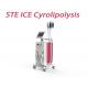Body Sharping Fat Freezing Machine Vacuum Cavitation System Type Medical Grade