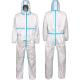 Ppekit Disposable Safety Coveralls Disposable Protection Chemical Protective Microporous Non-Woven Coverall OEM