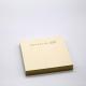 Cream Paper Sticky Note Memo Pad Square Mini Size With Top Glue Easy Tear Off