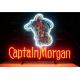 Hand Bended  Captain Morgan  Real Glass Neon Sign Beer Bar Light for Wedding Gift Bedroom Home Wall Decor Man Cave Gif