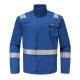 Inherent FR Aramid Anti Statics Protective Clothing , 200gsm Flame Resistant Jumpsuit
