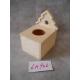 Square wooden tissue boxes, Solid pine wood