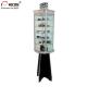 Floor Standing Top Illuminating Sunglasses Display Cases With Transparent Glass