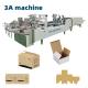 Max Liner Speed 250 Meter/Minute Corrugated Paper Box Folder Gluer Machine CQT-800WK-2