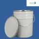 Tinplate 5 Gallon Paint Pails , 20L Metal Bucket With Lid