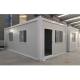 Steel Structure Container Cottage Homeless Shelter Modern Design for Florida Community