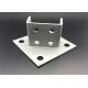 EZ Hot Dipped Galvanized Post Base HDG Metal Unistrut C Channel Fitting