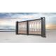 Aluminium Alloy Automatic Swing Gate , Villa Bi Fold Gates For Driveways