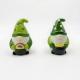 Hand Painted Ceramic Craft Christmas Decorative Santa Claus Salt And Pepper Shaker