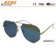 2018 fashion metal with 100% UV protection mirrored lens, suitable for men and women