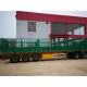 4 Axles Boundary Semi Trailer With Side Wall Height From 600mm-1700mm