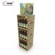 Your Logo Wine Display Stand Metal Drinks Or Wine Retail Bottle Store Display