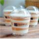 Ps Reusable Plastic Dessert Cups With Dome Lid Disposable Clear Plastic Condiment Storage Cups With Lids