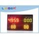 Yellow / Red / Green Led Electronic Scoreboard Paintball With CE / ROHS Certificate