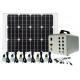 Portable Solar home system 30W with LED lighting & USB charging, CE/ROHS