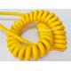 UL20233 TPU Cabinet Control Curly Spiral Cord