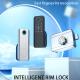 Glomarket Outdoor Security Intelligent Digital Key Fingerprint Password Smart Rim Door Lock For Gate Front Door