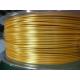 Silk Gold PLA Poly Lactic Acid 2.85 Mm Pla Filament / 3D Printing Consumables