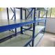 Meduim Duty Supermarket Storage Racks 500KG/ Layer Payload Blue Columns