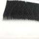 Black Retractable Polyester Pleated Mesh Plisse Insect Screen Folding Net For Window And Door