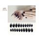 Simple Halloween OEM ODM DIY Fake Nails Glossy Stiletto Print