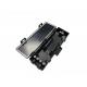 YINGDA 1In 2 Out  2Cores Fiber Optic Protection Box Black ABS Material For Mechanical Splicer