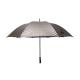 30 Inch Double Ribs Manual Umbrella Rubber Coating Handle Gold Coating Canopy