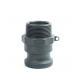 Nylon or PP cam and groove couplings for hose connecting Type F  MIL-A-A-59326 EN14420-7