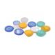 Colorful Beauty Cream Biodegradable Plastic Jars Food Grade For Cosmetics