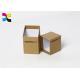 Quick Custom Printed Paper Boxes Two Pieces Hardcover Kraft Color Carboard