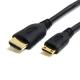 1 ft High Speed HDMI Cable with Ethernet HDMI to HDMI Mini M/M