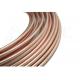 Copper Coated Galvanized Steel Pipe 4.76 X 0.71 6.35 X 0.71 Low Carbon Steel