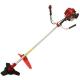 High Speed Petrol Brush Cutter With Low Vibration Clutch Design 43cc