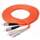 1310nm 1550nm MultiMode Fiber Optic Patch Cord G652D G657A G655 Type