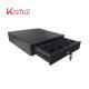 410mm Black Classic Metal ABS Pos 24V  RJ11 Heavy Duty Roller Cash Drawer