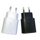 25W PD Super Fast USB Type C Travel Adapter Charger ABS US EU Plug