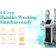 service guaranteed Forimi most popular 4 heads Cryolipolysis cool shape machine with CE ISO TGA