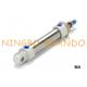 Airtac Type MA25x80 Micro Pneumatic Cylinder 25mm Bore 80mm Stroke
