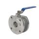 ISO 9001 Standard Flange Ball Valve with 304/316 Stainless Steel Thin End and Function