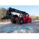Kalmar 45 Ton 40ft Container Reach Stacker Forklift , Container Moving Equipment